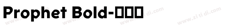 Prophet Bold字体转换